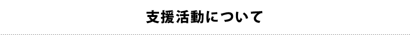 支援活動について